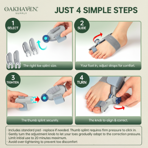 Oakhaven® | Orthopedic Toe Straightener